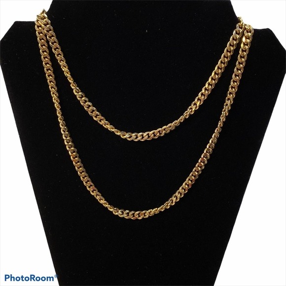 36” Cuban Curb Link Chain - Picture 1 of 3